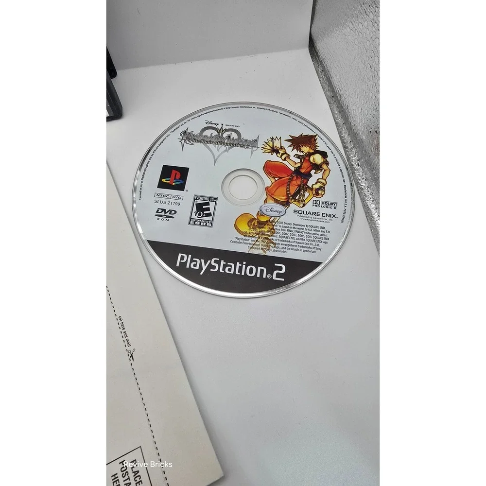 Kingdom Hearts Re: Chain of Memories (Sony PlayStation‎ 2 PS2 2007) CIB Complete